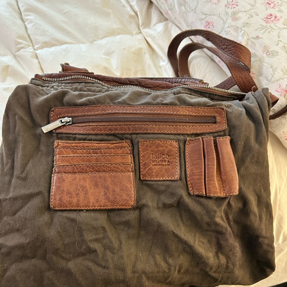 Latico Brown Leather Hobo Bag - Picture 5 of 6